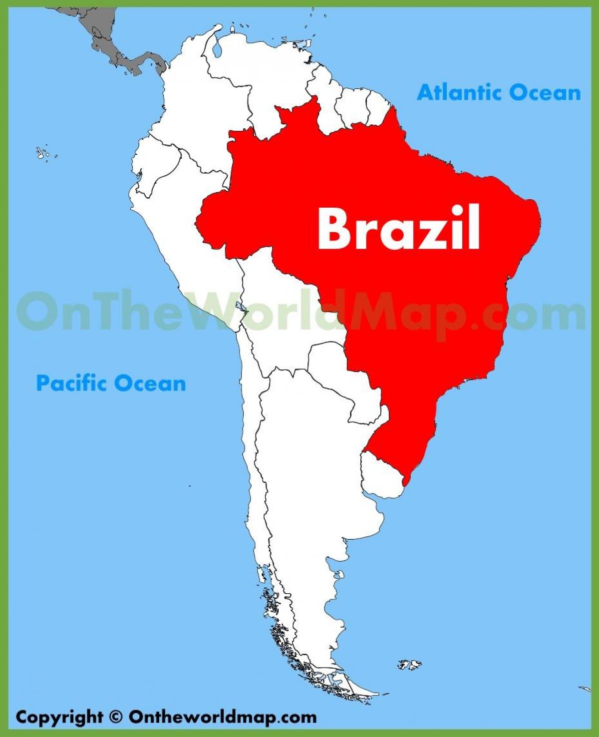 地図のブラジル 南アメリカ 地図のブラジル 南米 南米 ア