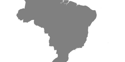 ブラジルのベクトルの地図
