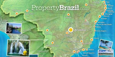観光マップブラジル